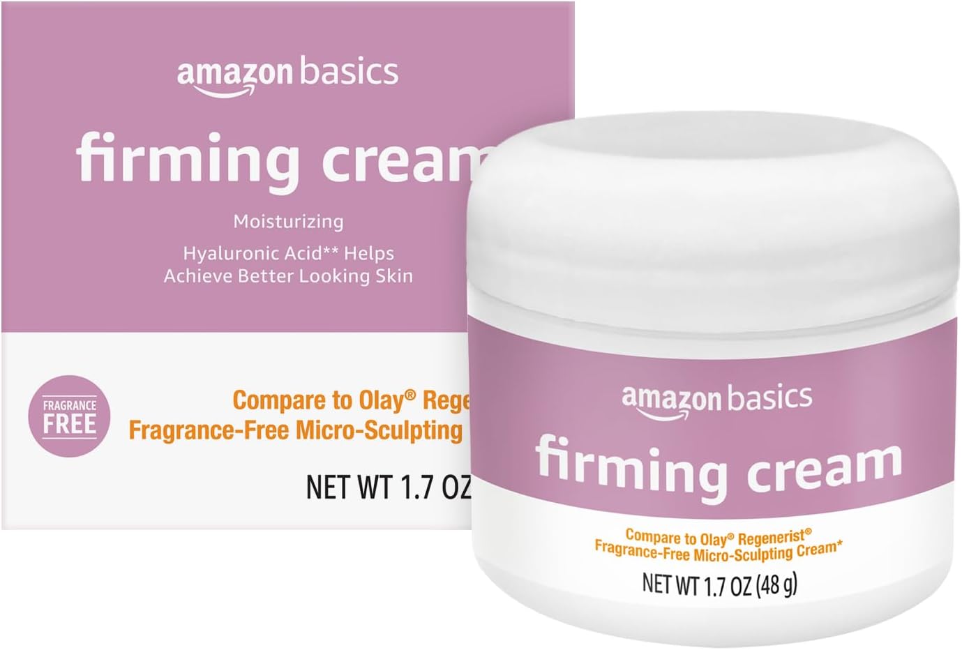 Amazon Basics Firming Cream, Fragrance Free, 1.7 Ounces, 1-Pack Amazon Basics Firming Cream, Fragrance Free, 1.7 Ounces, 1-Pack