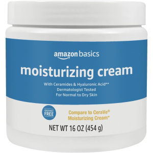 Amazon Basics Moisturizing Cream, 16 Ounces, 1-Pack