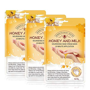Aylbcz 3 Pairs Hand Moisturizing Mask: Hydrating Hands Mask for Dry Hands, Hand Peel Mask Gloves, Hand Care for Women & Men