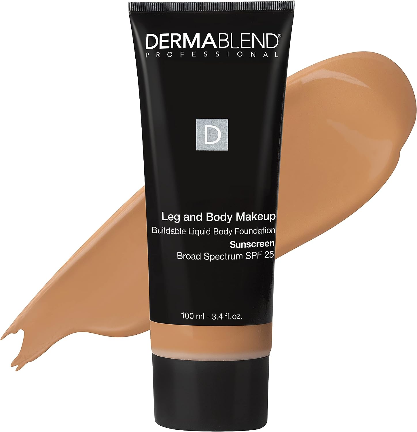 Dermablend Leg and Body Makeup Foundation with SPF 25, 40N Dermablend Leg and Body Makeup Foundation with SPF 25, 40N Medium Natural, 3.4 Fl. Oz.
