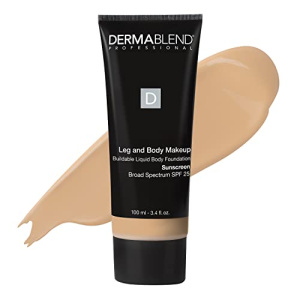 Dermablend Smooth Liquid Camo Foundation for Dry Skin with SPF 25, Medium Coverage Foundation and Hydrating Makeup