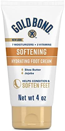 Gold Bond Softening Foot Cream, 4 oz., With Shea Butter Gold Bond Softening Foot Cream, 4 oz., With Shea Butter to Soften Rough & Dry Feet