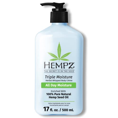 HEMPZ Body Lotion Triple Moisture - Grapefruit & Sparkling Peach HEMPZ Body Lotion Triple Moisture - Grapefruit & Sparkling Peach Daily Moisturizing Cream, Shea Butter Body Moisturizer Skin Care Products - Large