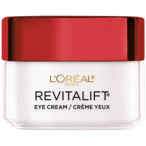 L'Oréal Paris Revitalift Anti-Wrinkle and Firming Eye Cream, Reduce Dark Circles, Pro Retinol, Fragrance Free 1.7 oz