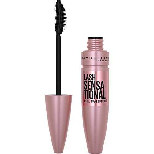 Maybelline New York Lash Sensational Washable Mascara, Lengthening and Volumizing Maybelline New York Lash Sensational Washable Mascara, Lengthening and Volumizing for a Full Fan Effect, Brownish Black, 1 Count