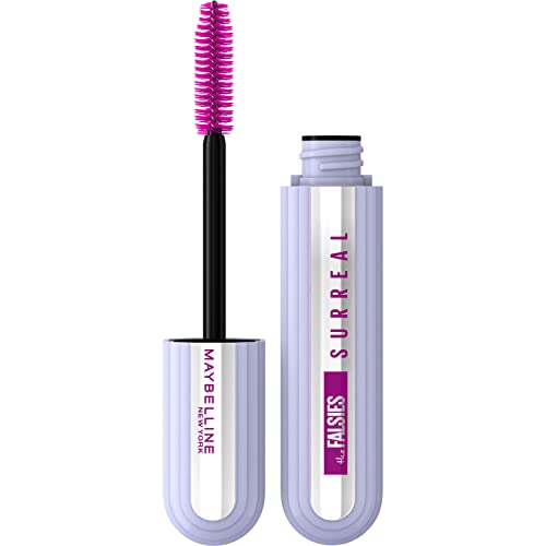 Maybelline The Falsies Surreal Extensions Washable Mascara, Volumizing, Lengthening Mascara Maybelline The Falsies Surreal Extensions Washable Mascara, Volumizing, Lengthening Mascara Make Up, Blackest Black, 1 Count