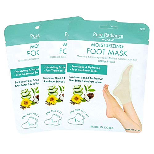 Pure Radiance by CALA Moisturizing Foot Masks 3 Pairs. Pure Radiance by CALA Moisturizing Foot Masks 3 Pairs.