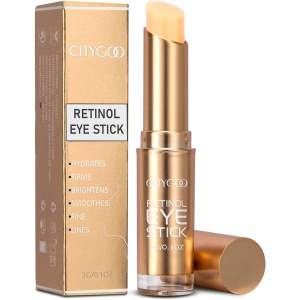Retinol Eye Stick With Collagen, Hyaluronic Acid For Dark Circle, Wrinkles in 3-4 Weeks, Under Eye Cream Anti Aging, For Puffiness and Bags Reduces Fine Lines