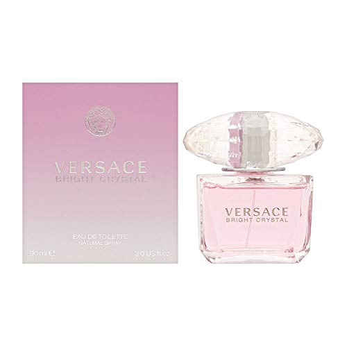 Versace Bright Crystal Eau De Toilette Spray for Women 3.0 Versace Bright Crystal Eau De Toilette Spray for Women 3.0 Ounce, pink