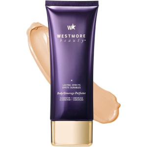 Westmore Beauty Body Coverage Perfector 2.5 Oz/ 74ml (Natural Radiance) - Waterproof Leg And Body Makeup For Tattoo Cover Up And More - The Best Tattoo Cover Up Leg Makeup