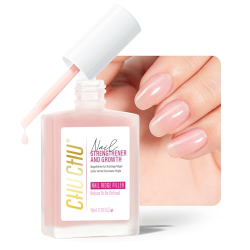 Nail Repair for Women: 8 in 1 Soft Pink Nail Nail Repair for Women: 8 in 1 Soft Pink Nail Hardener Strengthener Extra Strong and Growth - Protein Nail Polish Hardener Ridge Filler Concealer for Weak and Damaged Nails 15ml